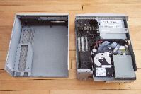 Mac Quadra 650 - Open, both top and bottom