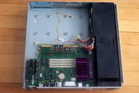 HP 712/100 - Opened, bottom part, foam assembly removed