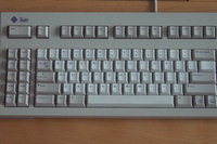 Keyboard, left view