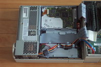 SPARCclassic - Opened, top (drives, PSU)
