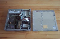 SPARCstation 5 - Opened, main unit and cover