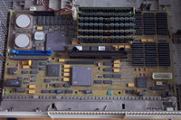 VAXstation 4000/60 - Opened, main unit, motherboard details