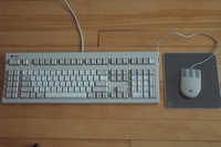 Keyboard, mouse and mousepad